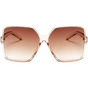 Oversized Square Sunglasses Women Men UV Protection Fashion Large Shades